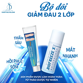 BỘ ĐÔI GIẢM ĐAU - GIẢM SƯNG 2 TÁC ĐỘNG MÁT TỨC THÌ - THẨM THẤU SÂU LÂU DÀI