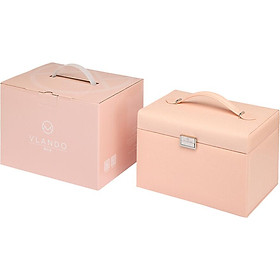 Hộp Đựng Trang Sức Vlando Bằng Gỗ Với Nhiều Ngăn
