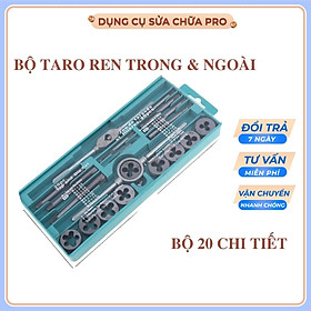 Mua Bộ tạo ren 12 20 40 chi tiết bộ taro hợp kim siêu cứng
