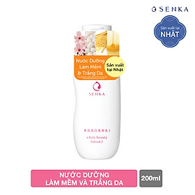 Nước dưỡng làm mềm và trắng da Senka White Beauty Lotion I 200ml