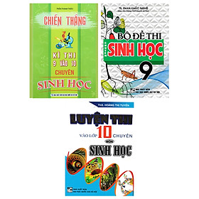 Hình ảnh Sách tham khảo- Combo Luyện Thi Vào Lớp 10 Chuyên Sinh Học (Bộ 3 Cuốn)_HA
