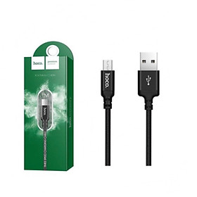 Hình ảnh DÂY SẠC MICRO USB HOCO X14 2A 1M - CÁP SẠC NHANH BỌC DÙ CHỐNG ĐỨT GẬP CHO ANDROID SAMSUNG XIAOMI OPPO - GIAO MẪU NGẪU NHIÊN HÀNG CHÍNH HÃNG