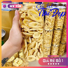 Chuối Cao Sấy Giòn hủ Pet 300g - Trai Đẹp Snack