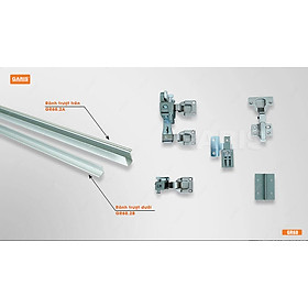 Mua Ray trượt cửa lùa cánh gập GR68