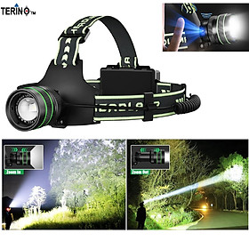 Mua Đèn pin sạc choàng đầu siêu sáng TERINO K75A (công suất lớn 60W  LED  Zoom  chống nước) - Hàng chính hãng