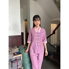 Đồ Lam Đi Chùa # La Hán Phối # Quần Áo Nữ # Đồ Bộ Nữ