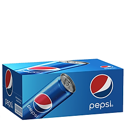 Thùng 24 Lon Nước Ngọt Có Gaz Pepsi lon xanh (320ml/lon)