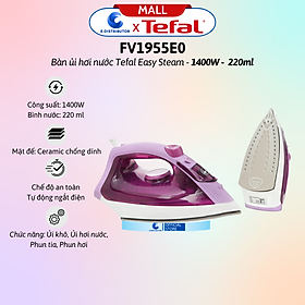 Mua Bàn ủi hơi nước Tefal Easy Steam FV1955E0 1400W - Hàng Chính Hãng - Bảo Hành 12 Tháng