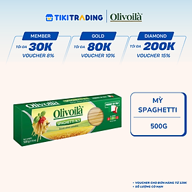 Mì Spaghetti Olivoilà N.5 Nhập Khẩu Ý 500g