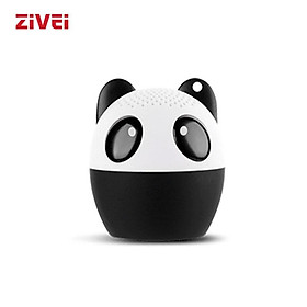 Loa mini di động ZIVEI Micro Bluetooth Loa nhỏ Hộp âm thanh thông minh Loa động vật không dây 3W mạnh mẽ Quà tặng Giáng sinh Màu sắc: Gấu trúc