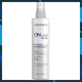 Xịt dưỡng khóa màu tóc nhuộm Selective Oncare Color Block Spray 250ml