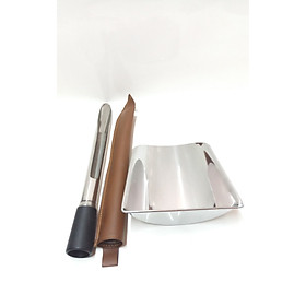 Mua COMBO 1 ỐNG XĂM INOX  DÀI 50CM XĂM GẠO CÀ PHÊ TIÊU ĐẬU+1 XÚC GẠO INOX CAO CẤP