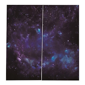 3D Night Sky Curtains  Curtain Drapes for Living Room Waterpoof