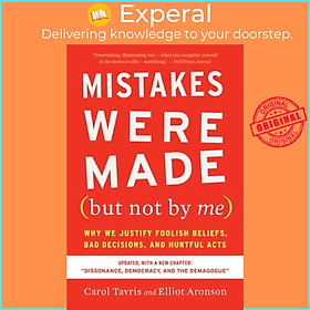 Hình ảnh Sách - Mistakes Were Made (But Not by Me) Third Edition : Why We  by Carol Tavris Elliot Aronson (US edition, paperback)