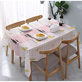 Mua Khăn Trải Bàn Ăn NHỰA PVC Chống Thấm Phong Cách Châu Âu SBK099