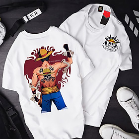 Áo One Piece Luffy ATT-08, Áo thun Anime Manga One Piece Monkey D. Luffy Unisex Nam Nữ