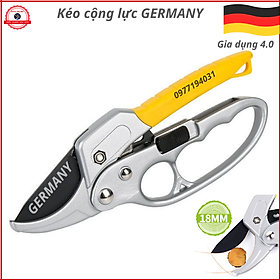 Kéo cắt cành cộng lực chuyên dụng Germany -dụng cụ làm vườn đa năng