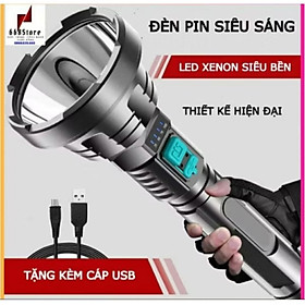 ĐÈN PIN LED SIÊU SÁNG 3 CHẾ ĐỘ SÁNG PIN KHỦNG THUẬN TIỆN CHO MỌI GIA ĐÌNH 