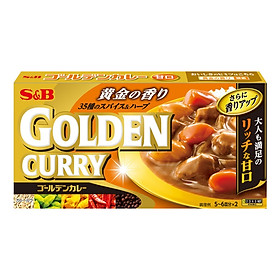 [Date 07/2025] Viên nấu cà ri S&B Foods Golden Curry 198g Nhật Bản - Số 1