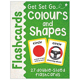 Get Set Go: Flashcards - Colours And Shapes - Miles Kelly Publishing