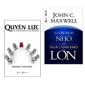 Combo 2 cuốn sách hay về kinh tế: Quyền Lực - Vì Sao Người Có Kẻ Không? + Cuốn Sách Nhỏ Cho Nhà Lãnh Đạo Lớn ( Tặng kèm Bookmark Happy Life)