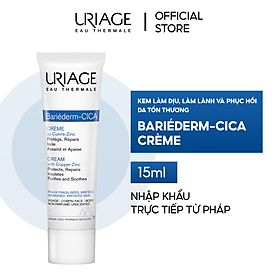 Kem làm dịu, làm lành và phục hồi da tổn thương URIAGE BARIÉDERM CICA-CRÈME