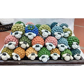 Mua con cừu bằng sứ làm tay thủ công - 100% handmade