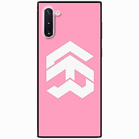 Ốp lưng in cho Samsung Note 10 Mẫu Năm Hồng Trắng