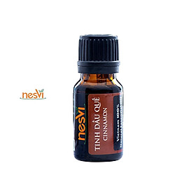 Tinh dầu Quế tự nhiên nguyên chất cao cấp Nesvi Cinnamon Vietnam 100% natural essential oil 10ml