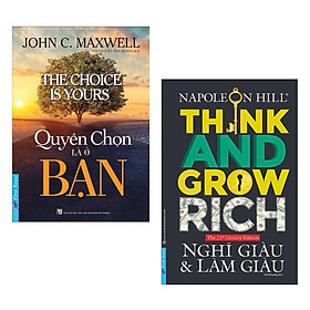 [Download Sách] Combo Sách Làm Giàu: Nghĩ Giàu Và Làm Giàu (Tái Bản) + Quyền Chọn Là Ở Bạn - (Những Cuốn Sách Tạo Ra Triệu Phú Tự Thân / Tặng Kèm Postcard Greenlife)