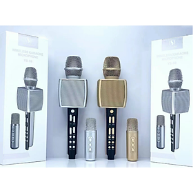 Mua MiCRO Karaoke kèm Loa bluetooth SU-YOSD YS-98: Công suất 7W  Thiết kế có thêm 1 micro phụ để hát song ca  Micro livsstream