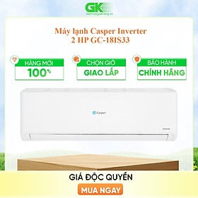 Máy lạnh casper 2.0hp inverter gc-18is33 - hàng chính hãng