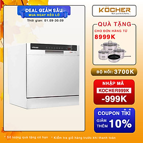 Mua Máy rửa bát 8 bộ Kocher KDEU 8838 - Hàng chính hãng