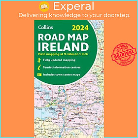 Sách - 2024 Collins Road Map of Ireland : Folded Road Map by Collins Maps (UK edition, paperback)