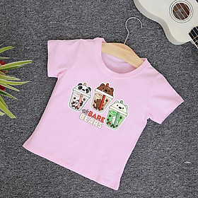 ÁO THUN WE ARE BEAR GẤU TRẮNG HỒNG PHÔNG NAM NỮ GIA ĐÌNH CẶP ĐÔI CÓ SIZE TRẺ EM CHO BÉ TRAI GÁI AOMIVN