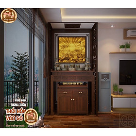 Mua Bàn Thờ Gỗ Gõ BT 34