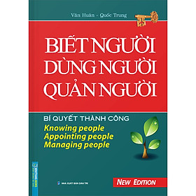 Hình ảnh Biết Người Dùng Người Quản Người (Bìa Cứng)