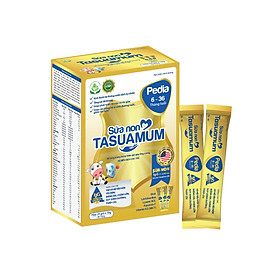 01 HỘP SỮA BỘT CHO BÉ TỪ 06 ĐẾN 36 THÁNG TUỔI SỮA NON TASUAMUM PEDIA