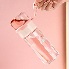 Bình Pha Trà Cao Cấp Thủy Tinh 2 Lớp Giữ Nhiệt Tốt 350 ML