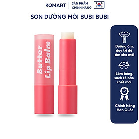 Son Dưỡng Môi Dưỡng Ẩm Cho Môi Mềm Mại Unpa Bubi Bubi Butter Lip Balm 3.8gr