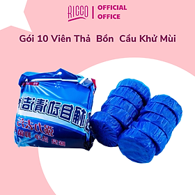 Mua Viên Thả Bồn Cầu  Combo 10 VIÊN Thả Bồn Cầu  Cục Thả Khử Mùi Làm Thơm Bồn Cầu