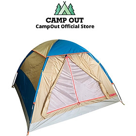Lều du lịch Campoutvn dã ngoại cắm trại 4 người chống thấm tốt chất vải xịn bền khó rách chất lượng tốt nhất trong phân khúc giá A342