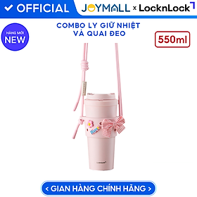 Combo Ly Giữ Nhiệt LHC3249S01và Quai Đeo Silicone TLL076 LocknLock, Hàng Chính Hãng - JoyMall