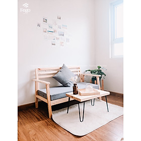 Mua Bộ Bàn Ghế phòng khách gỗ tự nhiên / Combo ghế ngồi sofa  bàn trà tiếp khách