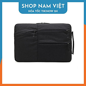 Túi Laptop Chống Sốc 5 Ngăn – Túi Chống Thấm Nước - Hàng Chính Hãng - Màu đen - 11 - 12 inch