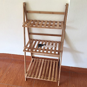 Kệ để cây cảnh, chậu hoa 3 tầng