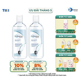 Combo 2 Nước tẩy trang ẩm mượt Bio-Essence Bio-Water 100mlchai