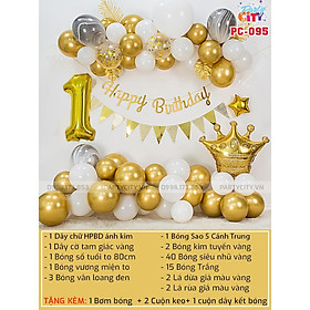 Mua COMBO Set Bóng Trang Trí Sinh Nhật Bóng Siêu Nhũ Cho Người Lớn  Bé Trai  Bé Gái Đẹp Sang Trọng Tại Nhà