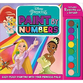 Hình ảnh Sách tô màu công chúa Disney Princess: Paint By Numbers