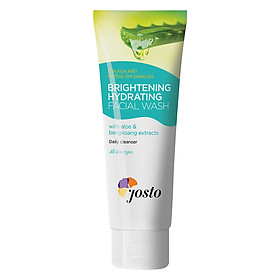 Sữa Rửa Mặt Dưỡng Ẩm Sáng Da Josto Nha Đam & Bengkoang 80ml